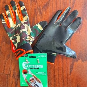 Cutters football gloves